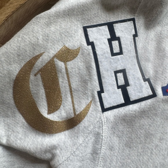 CHAMPION old English letterman’s sweatshirt - Picture 3 of 7